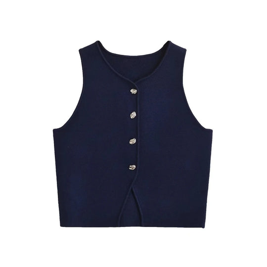 Kurz geschnittene Strickjacke für Damen