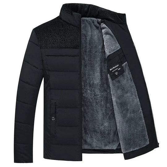 Winter-Parka für Männer aus Plüsch mit Verdickung