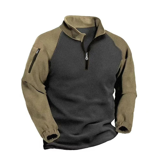 Taktische Jacke mit Reißverschluss für Männer