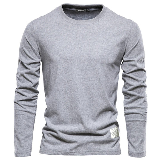 Klassisches Langarm-T-Shirt für Männer