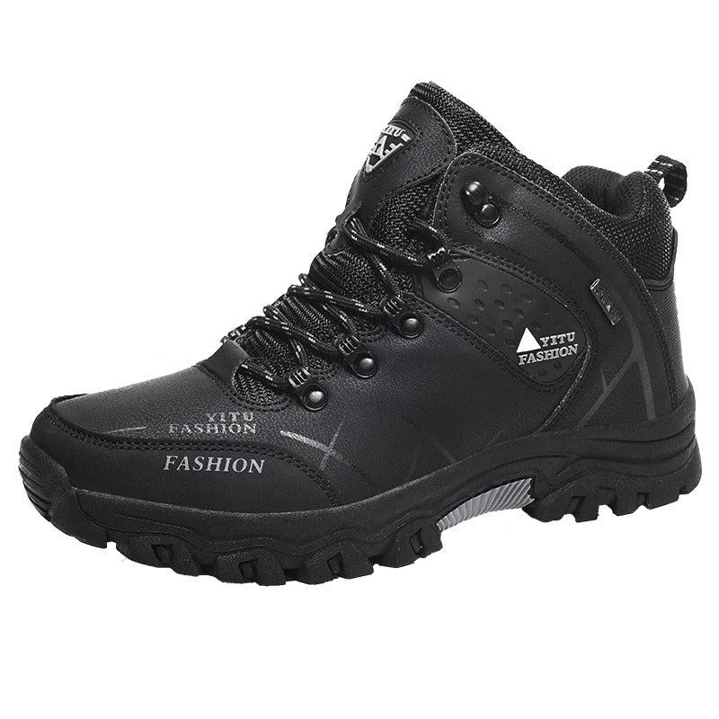 Wasserdichte Leder Herren Turnschuhe