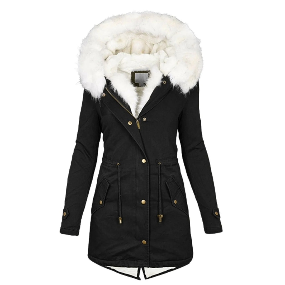 Kapuzenjacke aus Baumwolle für Frauen