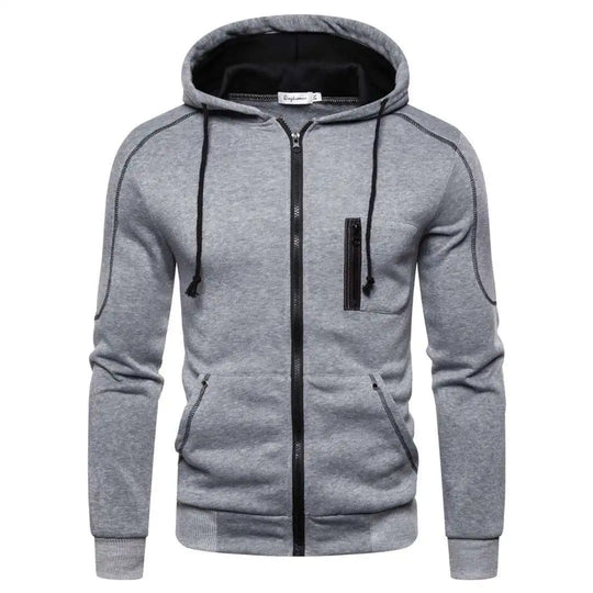 Pullover mit Kapuze und Reißverschluss für Männer