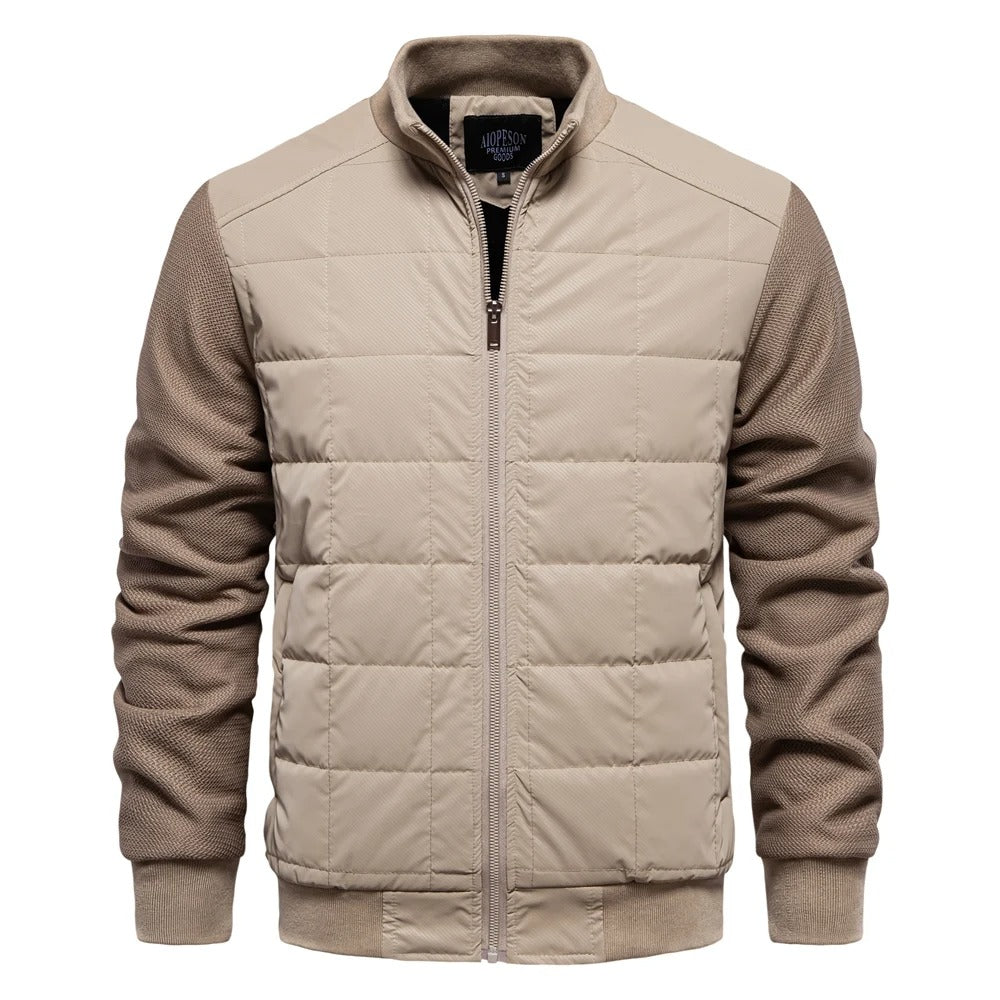 Dicke fleecegefütterte Jacke für Männer