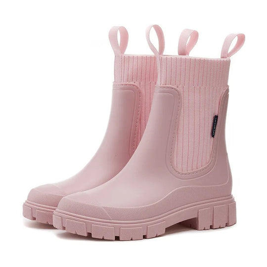 Wasserdichte Plateaustiefel für Frauen