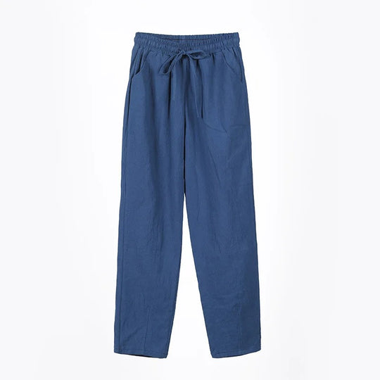 Haremshose mit elastischer Taille für Frauen