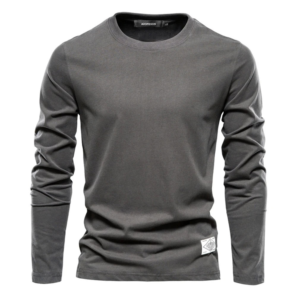 Klassisches Langarm-T-Shirt für Männer