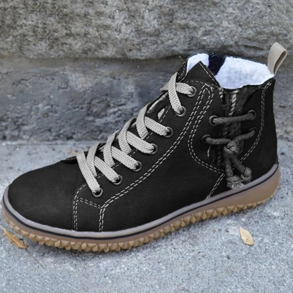 Damen Winterstiefel Bequeme und Warme Schuhe 1