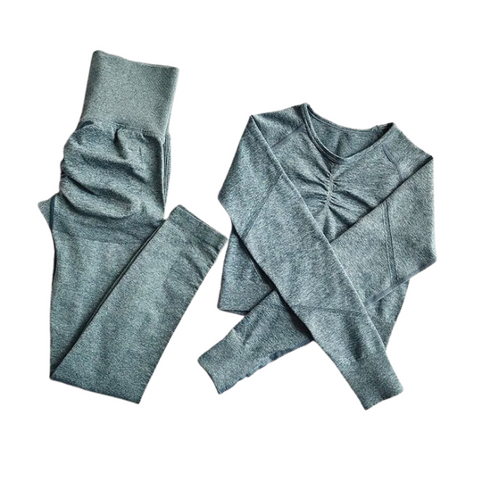 Nahtloses Yoga-Set für Frauen